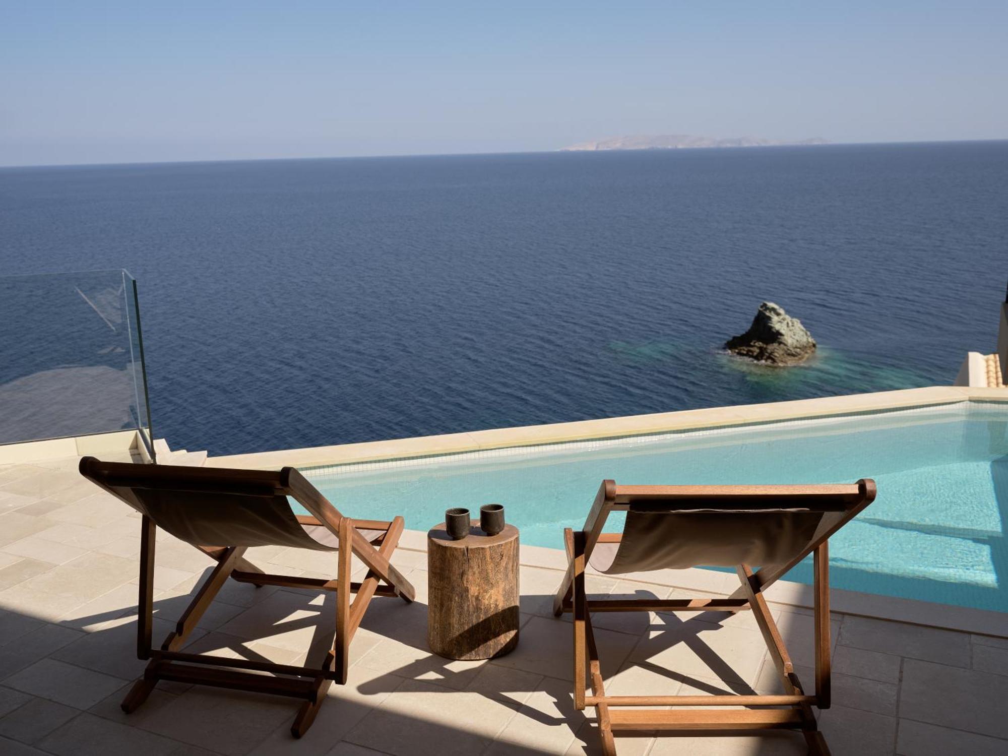 Seaside A Lifestyle Resort - Adults Only Agia Pelagia Exterior foto